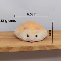 Ornement rustique en bois pour hamster, en tilleul, fait main, idéal pour la décoration de petites pièces, bureaux et postes de travail, cadeaux adorables, vente en gros