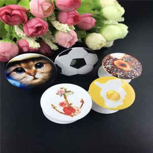 Support de téléphone pliable personnalisé avec logo, vente en gros d'usine, échantillon gratuit, impression de paillettes, anneau intelligent pour mobile - Product Image 2