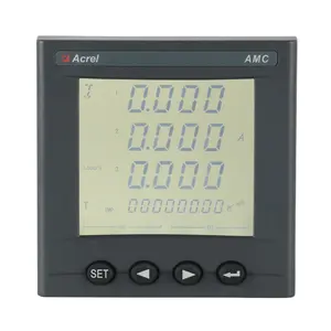 Acrel AMC96L-E4/KC đa chức năng Schneider kWh mét 3 giai đoạn được sử dụng trong các trạm cơ sở