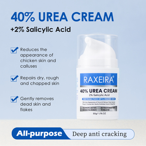 <span class=keywords><strong>Crema</strong></span> de <span class=keywords><strong>Urea</strong></span> al 40% <span class=keywords><strong>con</strong></span> Ácido Salicílico, 50g, OEM ODM, <span class=keywords><strong>para</strong></span> Manos, Rodillas y <span class=keywords><strong>Pies</strong></span>, Exfoliante <span class=keywords><strong>para</strong></span> Piel Muerta, <span class=keywords><strong>Crema</strong></span> de <span class=keywords><strong>Urea</strong></span> <span class=keywords><strong>para</strong></span> Talones Secos y <span class=keywords><strong>Agrietados</strong></span> - Product Image 2