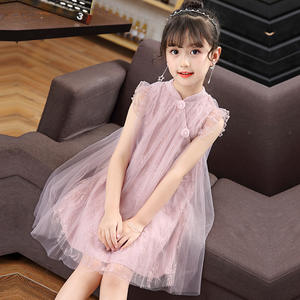 Productos Más Vendidos del Mundo, Hermoso Vestido de Gasa de Verano para Niñas, Fabricantes de Ropa Infantil en China - Product Image 2