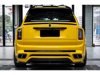 Kit de carrosserie en Fiber de carbone de style M de haute qualité pour jupes latérales de pare-chocs de diffuseur de lèvre avant de Rolls Royce Cullinan