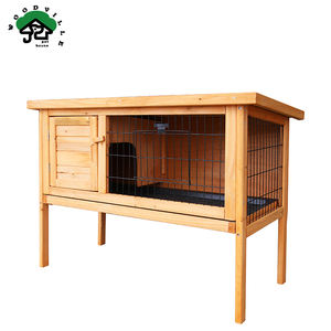 WoodVille Personnalisation Clapier à lapin en bois Maison Clapier à lapin en bois bon marché à vendre - Product Image 3