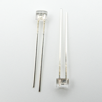 Détecteur de lumière visible, photodiodes, fournisseur de transistors personnalisés, diodes NPN en silicium, boîtier transparent avec lentille, capteur optique à trou