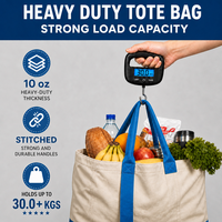 Sac fourre-tout en toile personnalisé avec logo pour mariage, fête, anniversaire, cadeaux pour invités, réception et événements