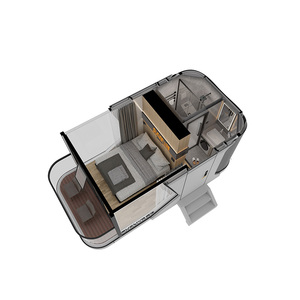 조립식 우주 캡슐 빌라 | 럭셔리 디자인, 간편 조립 | 중동, 유럽 및 동남아시아에서 인기 판매 - Product Image 2