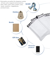 Échantillon gratuit de sacs de courrier personnalisés, sacs d'expédition en plastique avec logo personnalisé, sacs d'emballage pour produits