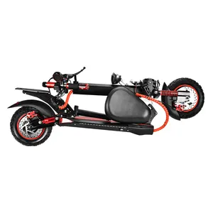 Ucuz scooter 48v 18ah lityum pil yetişkinler için koltuk ile 10 inç elektrikli scooter