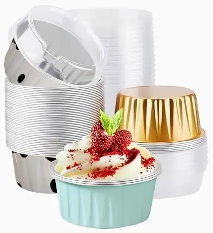 Schlussverkauf durchsichtige kleine runde Kunststoff-Becherverpackung für Obst-Eiscreme und Kuchen Behälterbox
