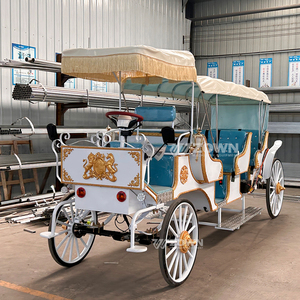 Voiture de tourisme électrique de haute qualité à 4 roues, buggy de tourisme alimenté par batterie pour les mariages et le transport dans les parcs touristiques - Product Image 3