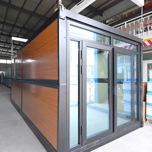 Casa Container Modulare Prefabbricata in Acciaio Leggero Certificata CE, Facile da Assemblare, Colore Personalizzabile, Casa Container Pieghevole per Resort e <span class=keywords><strong>Hotel</strong></span> - Product Image 1