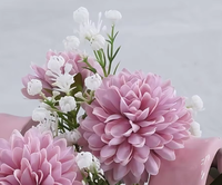 Künstliche PE-Hortensien-Blumenarrangements für Zuhause, Restaurant, Hochzeit, Abschlussfeier, Ostern, Chinesisches Neujahr, Schulanfang
