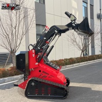 Mini-chargeuse compacte sur pneus économique, directement de l'usine, pour diverses industries