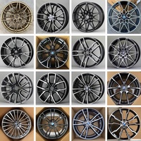 Jantes en alliage forgé noir brillant usiné 18 19 20 pouces 5x112 5x120 Y-Spoke style 789M pour BMW M2 M3 M4 M5 en stock