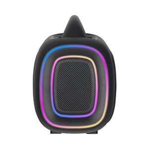 Altavoces Exteriores Tipo Turtlebox al por Mayor, 30W 120dB, Altavoces Potentes para OEM/ODM, Logotipo Personalizado para Venta al por Menor, Batería, RGB, Plástico - Product Image 4