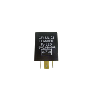 Relais clignotant LED AUTODRAGONS CF13JL02 12V 0.02A - 20A réglable électronique pour correction de clignotants LED - Product Image 2