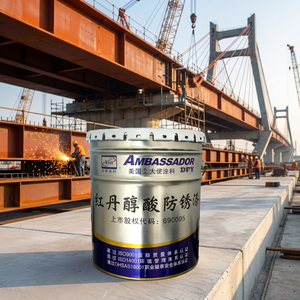 Imprimación Alquídica Roja de Hierro de Alto Rendimiento Dashi - Recubrimiento Antioxidante al 95% para Estructuras de Acero, Metales Ferrosos, Barcos y Muebles - Product Image 3