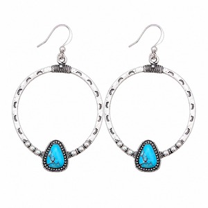 Orecchini pendenti a cerchio grande dallo stile creativo, orecchini da donna retrò per feste e uso quotidiano - Product Image 6