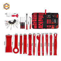 Outils de réparation audio automobile 19 pièces 38 pièces 39 pièces 40 pièces Kit d'outils de démontage de garnitures et de clips automobiles