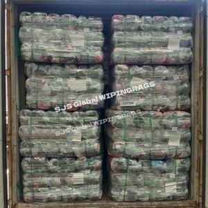 Trapos de limpieza de algodón industrial de grado industrial, trapos de camiseta, trapos de algodón recuperado para limpieza industrial - Product Image 1