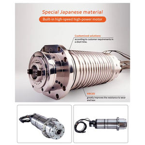 Bbt40 cnc מים מקוררים מנוע קצה גבוה אוטומטית כלי מחליף חטא/Cos-1Vpp 16000prm ציר חשמלי - Product Image 2