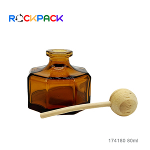 80ml sử dụng nhà fireless hương liệu rỗng nho dễ bay hơi hương thơm hình lục giác sậy khuếch tán chai - Product Image 4