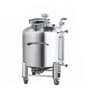 貯蔵タンク食品グレード液体貯蔵タンクオリーブオイル生乳ステンレス鋼圧力容器CE TUV ISO GMP 500-20000L CN;GUA