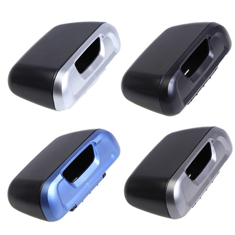Puerta de plástico lado asiento Mini coche cubo de basura con gancho para coche automotriz