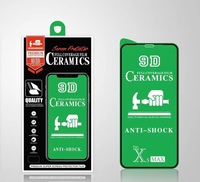 Protection d'écran en céramique E 2.5D Full Glue anti-choc, anti-rayures, anti-traces de doigts pour 11/12/13 Pro Max