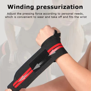 Correas de Muñeca Elásticas Ajustables (1 Unidad) para Hombres y Mujeres, Brazalete de Seguridad y Fijador de Muñeca para Atletas y Levantadores de Pesas - Product Image 5