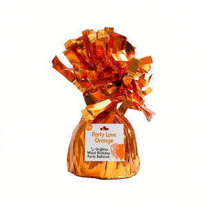 Globos de Fiesta con Peso en Forma de Corazón Naranja, Duraderos y Decorativos para Celebraciones Infantiles - Product Image 1