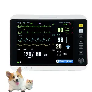 Leichte medizinische Geräte mit mehreren Parametern Herzzeichen Vital Monitor Veterinär monitor für die Tierarzt klinik