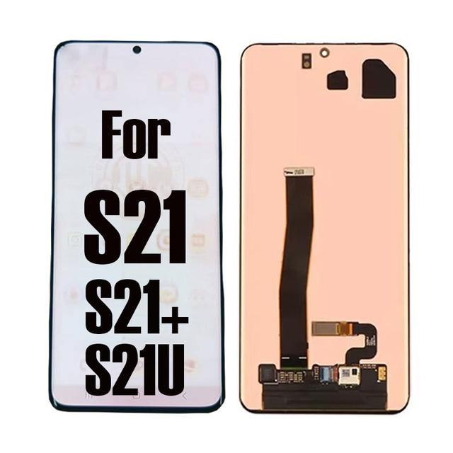 For Samsung S21 S21+ S21Ultra Original Screen Replacement Lcd Touch Screen Digital Converter LCD Displays with Burns and Borders