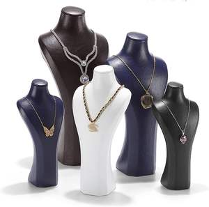 Présentoir de Luxe en Résine pour Bijoux, Buste Mannequin pour Boucles d'Oreilles et Colliers, Accessoires de Présentation en Gros - Product Image 4