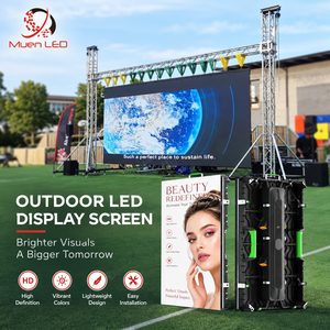 Pantalla LED P391 para Exteriores, Pantalla de Video a Todo Color 4K para Conciertos y Escenarios, Panel de Video Wall con Gabinete de Aluminio Impermeable IP65 - Product Image 1