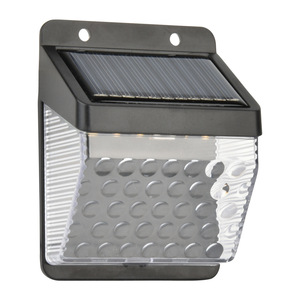 Solar Outdoor Wall <b>Light</b> 2W <b>LED</b> Human Body <b>Sensor</b> Waterproof For Courtyard Home Stair Railing Lighting - Product Image 2