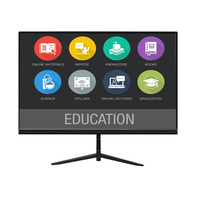 HD Computer Gaming Monitor PC Desktop Monitor 24 Inches 75HZ 1080P 2K IPS LCD Display Office Monitor