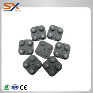 Shuoxi nhà sản xuất tùy chỉnh Silicone thiết bị điện tử push <span class=keywords><strong>button</strong></span> bao gồm chuyển đổi ban đầu Bàn phím khuôn nút cao su - Product Image 3