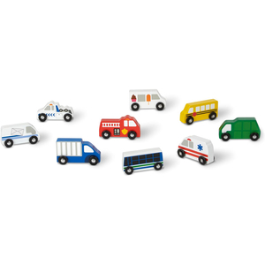 Veicolo in legno giocattolo con vassoio in legno regalo ideale per bambini dai 3 ai 5 anni - Product Image 2