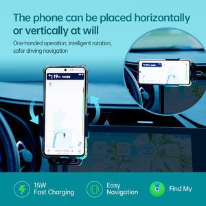 Caricatore Wireless <span class=keywords><strong>3</strong></span> in 1 da 15W con Localizzatore GPS per Auto, Tracciamento in Tempo Reale e Navigazione - Product Image 6