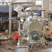 Sécheur rotatif à tambour chauffé à la vapeur industriel automatique en SUS304, machine de traitement chimique personnalisée pour levure et carbonate de calcium