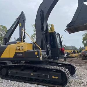 Excavadora VOLVO EC210 Usada Original de Suecia, Totalmente Probada, 21 Toneladas, 90% Nueva, para Excavación - Product Image 2