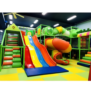 Marquage CE de terrain de jeu interactif personnalisé en usine avec modules de jeu dynamiques, aire de jeux intérieure, équipement de jeu pour enfants - Product Image 2