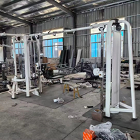Nouveau design, prix usine, équipement de fitness multi-stations 5 postes pour quatre personnes, machine multi-stations 4 postes