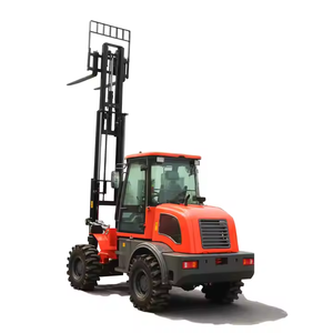 Carretilla elevadora todoterreno con tracción en las cuatro ruedas y motor CE EPA articulada con función de cambio lateral. - Product Image 6