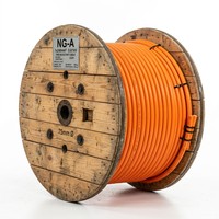 Cable Eléctrico Flexible de Cobre con Aislamiento Mineral, Resistente al Fuego, NG-A, 2 Núcleos, 0.6/1kV, para Proyectos de Construcción y Seguridad contra Incendios