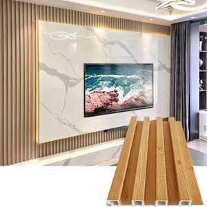 Fabrieks prijs wandpanelen WPC binnen decoratieve wandpanelen WPC wandpaneel interieur - Product Image 1
