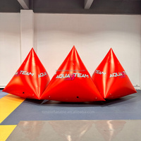 Bouée gonflable en PVC imperméable, impression numérique multicolore, durable pour la publicité et les événements sportifs