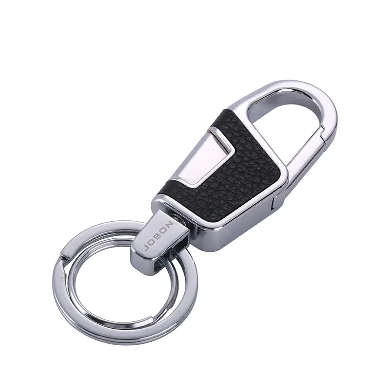 Anéis chave do logotipo Chaveiro Chave Pingente Metal Luxo Chaveiro Personalizado Couro Pu Sublimação Em Branco Couro Keychain