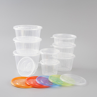 Bol jetable transparent en PP, résistant aux fuites, pour plats à emporter, aliments pour bébés, ragoûts et plats chauds, emballage Shandong